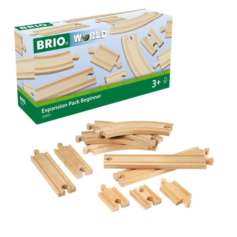 樂天商城 - BRIO (ブリオ) 追加レールセット1 33401 対象年齢 3歳~ 【おもちゃ 玩具 木製おもちゃ 木製レール プレゼント（誕生日/クリスマス）】