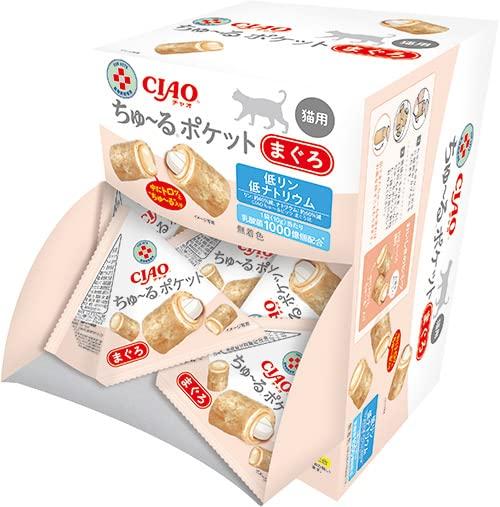 ネコ用グッズ チャオ(CIAO) 猫用 ちゅ~るポケット まぐろ 10g×20袋