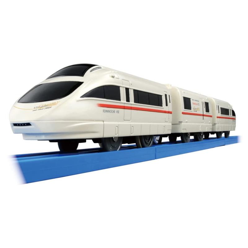 樂天商城 - タカラトミー 『 プラレール 小田急ロマンスカー ・ VSE (50000形) ありがとうVSE仕様 』 電車 列車 おもちゃ 3歳以上 玩具安全基準合格 STマーク認証 PLARAIL TAKARA TOMY
