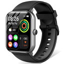 スマートウォッチ 【2025年革新モデル】1.9インチ大画面 Bluetooth5.3 通話機能付き iPhone対応 アンドロイド対応 活動量計 腕時計 着信...