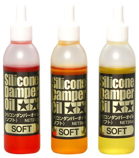 Rakuten - タミヤ ホップアップオプションズ No.443 OP.443 シリコンダンパーオイル ソフト レッド オレンジ イエロー3本セット 53443