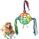 MUGIM犬ボール 犬おもちゃ音の鳴る犬蹴鞠ボール 10cm 耐久性 犬の噛みつきボール 訓練用 犬 投げるおもちゃ 小型 中大型犬適用に 多機能な犬玩具 多彩な色 (3本のロープ)【人気の犬おもちゃ】MUGIM犬ボールは、カラフルな色彩が愛らしさを引き立て、楽しい遊びを提供します。愛犬の運動不足を解消し、ストレスを和らげる理想的なおもちゃです。【音の鳴る鈴】ボールに内蔵された音の鳴るベルは、愛犬の注意を引き。楽しい音とともに、遊びの刺激を提供します。【多機能なデザイン】この犬玩具は大型犬、中型犬、小型犬に適しています。訓練用フリスビるおもちゃ投げたり拾ったり、ボールをキックして遊んだり、一緒に綱引きしたり、犬の噛みつきボールとして使用したりすることができます。1つのボールでさまざまなニーズに対応できます。【優れた耐久性】MUGIMの犬用おもちゃボールは柔軟なTPU素材でできており、ボールの中が空洞になっています。噛んだり引っ張ったりしても壊れにくく、耐久性に優れています。おもちゃを頻繁に購入するといった無駄な出費を抑えることができます。【人犬が戯れます】MUGIMの犬ボールに純綿なはロープが付いているので、ペットと綱引きをして絆を深め、一緒に楽しい時間を過ごすことができます。