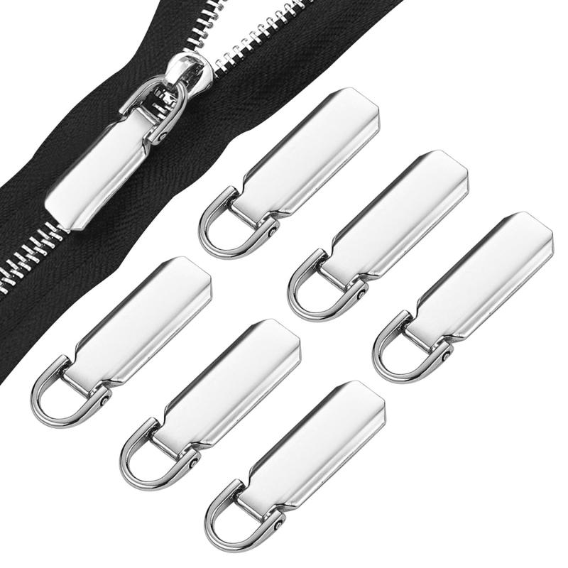 ジッパー修理キット ジッパーヘッド ファスナー 引き手 交換用 ジップハンドル 衣類修理 実用的 DIY 工..