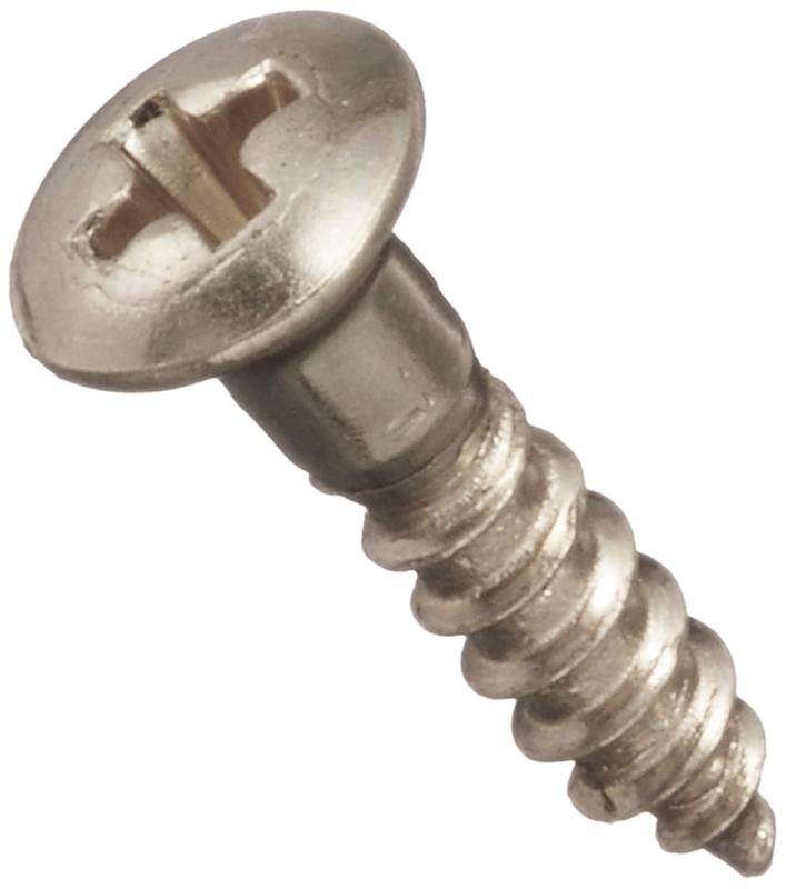 SCUD ピックガードネジ、国産タイプ、ミリサイズ、12P ニッケル TS-11NHギター用ミリサイズ