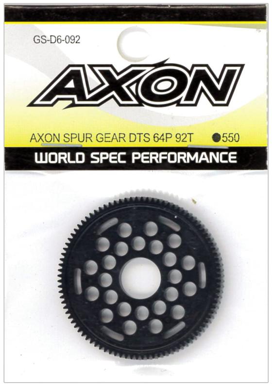 Rakuten - AXON SPUR GEAR DTS 64P 92T GS-D6-092
