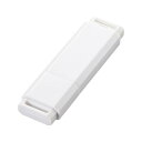 サンワサプライ USBメモリ(32GB) USB3.2 Gen1 キャップ/ストラップホール付き ホワイト UFD-3UML32GW