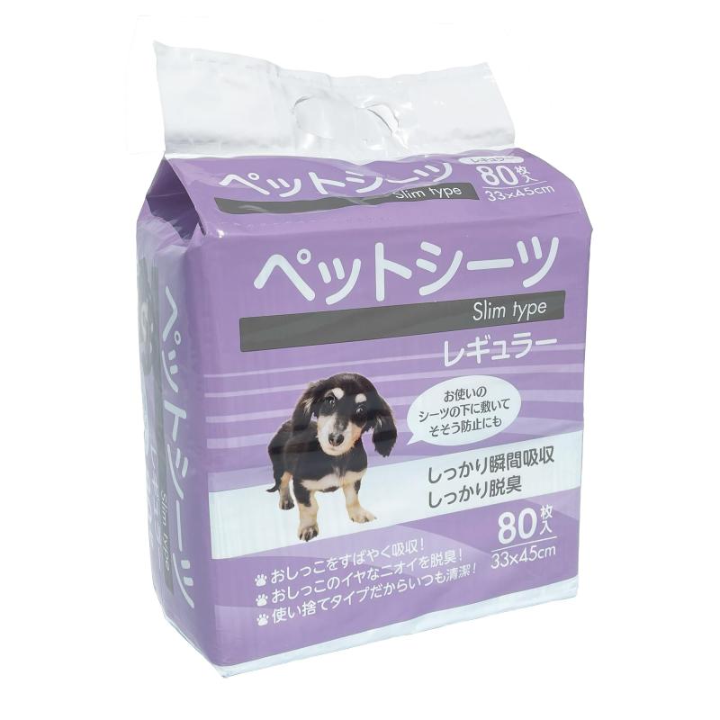 樂天商城 - ペットライフクリエイト ペットシーツ スリム レギュラー 80枚入り