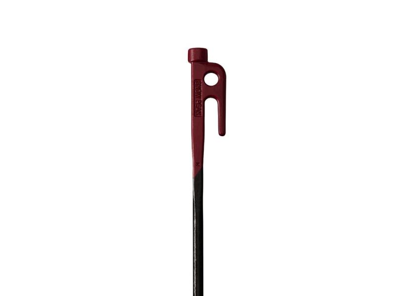 スノーピーク(snow peak) ペグ 30cm ソリッドステーク30 レッド R-103-RD テント用...