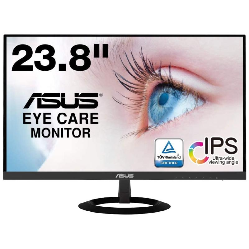 【Amazon.co.jp】ASUS フレームレス モニター VZ249HR 23.8インチ/フルHD/IPS/薄さ7mm/ブルーライト軽減/フリッカーフリー/HDMI,D-sub/スピーカー/3年