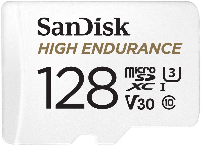 SanDisk 高耐久 ドライブレコーダー アクションカメラ対応 microSDXC 128GB SDSQQNR-128G サンディスク 海外パッケージ品