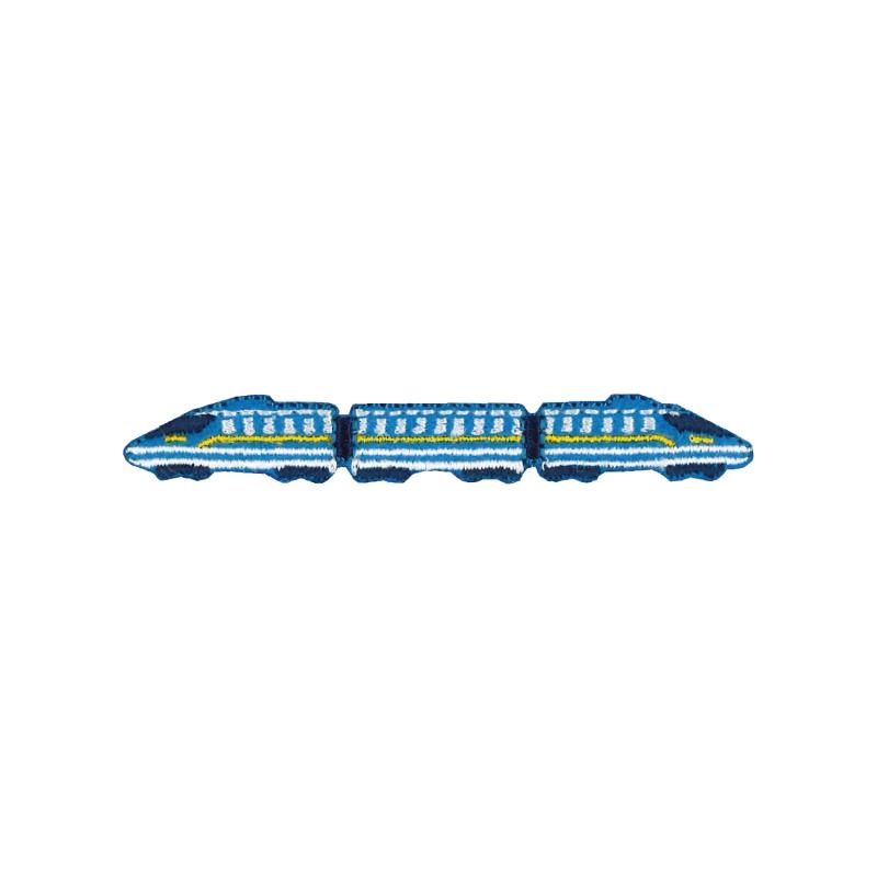 Rakuten - 清原(KIYOHARA) お気に入り アイロン接着 連続ワッペン ブルートレイン 幅70mm×高さ11mm MOW847