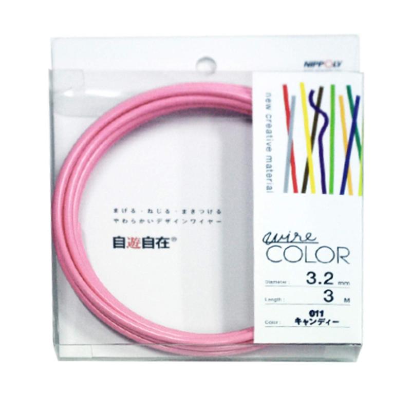 Rakuten - 日本化線 NIPPOLY 自遊自在 wireCOLOR 直径3.2mm×長さ3M キャンディー 011