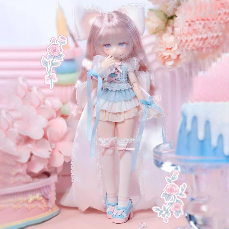 MJDドール 1/8スケール 可動フィギュア アニメ人形 20cm 15歳以上対象 PVC&amp;ABS製 衣装付き コレクタブルフィギュア