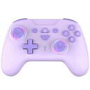 FONLAM Switch対応 コントローラー Switch2/OLED/Liteも対応 iOS/PC/Androidにも全対応 RGBライト ホールスティック デッドゾーンなし マクロ機能 自動連射 ドリフトしません 無線 ゲームパッド アプリ対