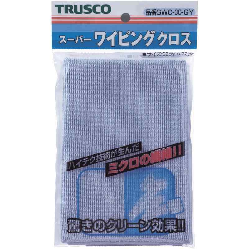 樂天商城 - TRUSCO(トラスコ) スーパーワイピングクロス 300mmX300mm グレー SWC-30-GY