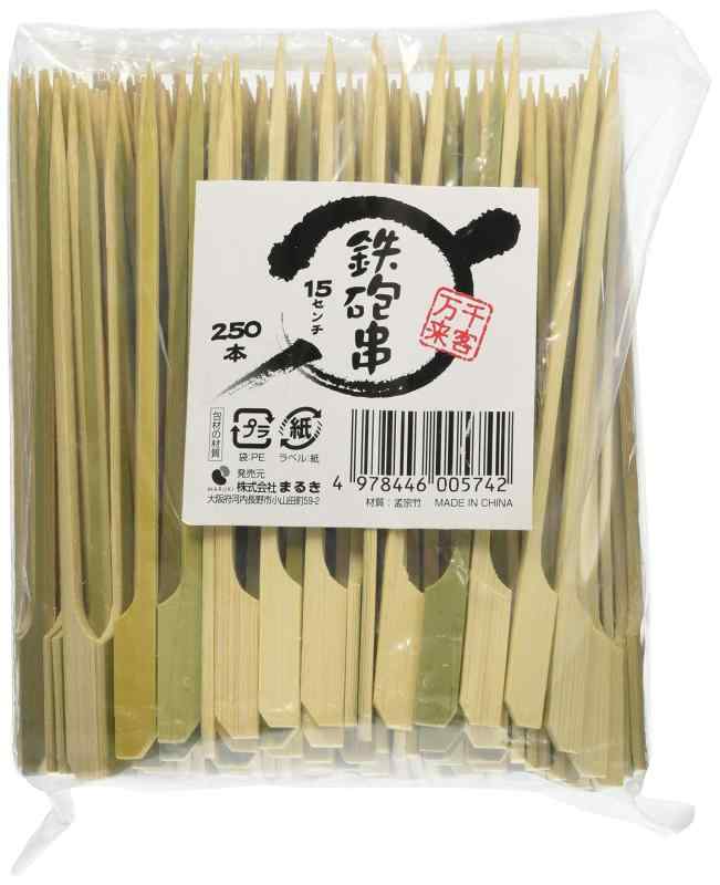 樂天商城 - 業務用 鉄砲串 15cm 250本入れ