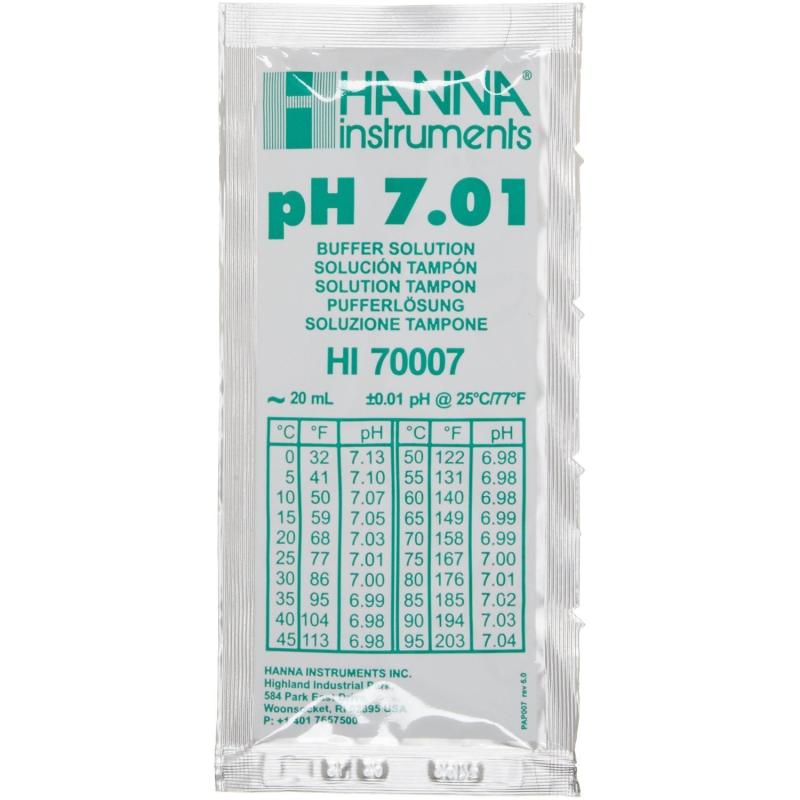 ハンナ インスツルメンツ pH標準液 スタンダードタイプ pH7.01 HI70007P