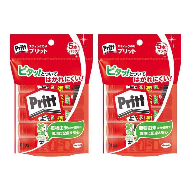 Rakuten - プラス スティックのり プリット レギュラーサイズ 10本入 NS-701-5P 29-703 ×2