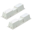 因幡電工 樹脂製エアコン架台 【×2個入】 エアコン据付台 LC-360N(3)