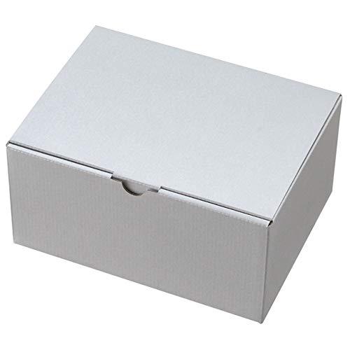 Rakuten - ヘッズ 日本製 無地 ギフト箱 22.3×11×17cm シルバーグレー 10枚 箱 シンプル HEADS MSG-GB3