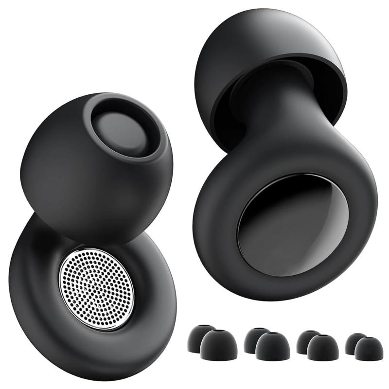 耳栓 睡眠用 完全遮音 ノイズキャンセリング 快眠 音環境改善 いびき対策 安眠グッズ ノイズ低減 聴覚プロテクション 水洗い可能 男女兼用 収納ケース付き