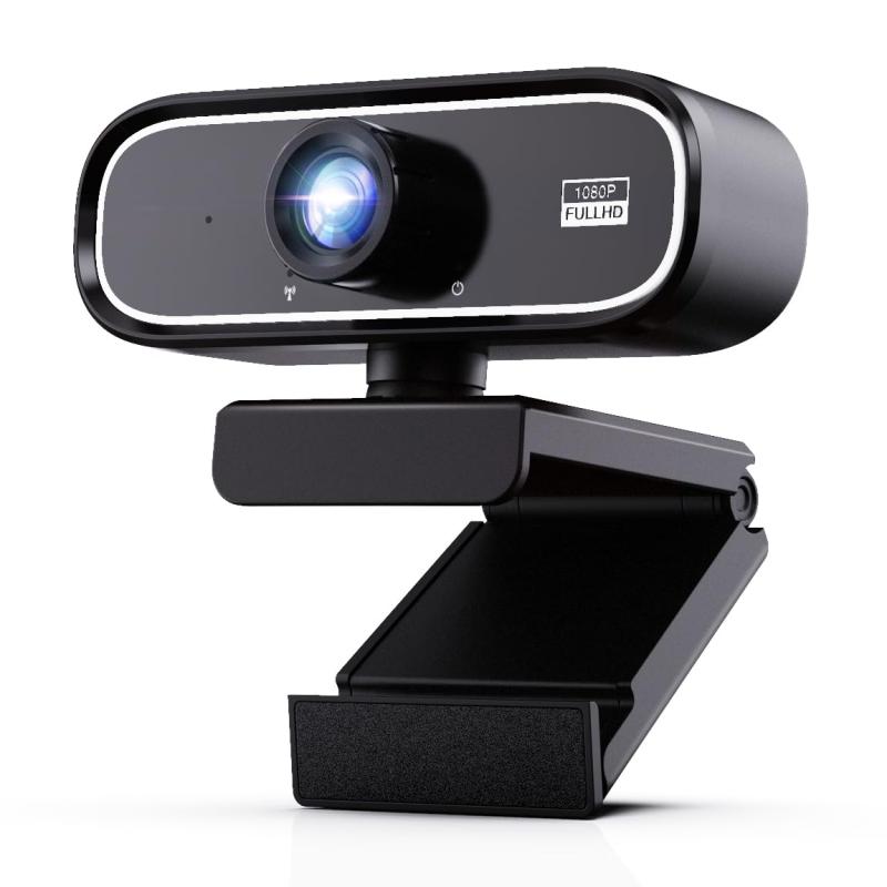 Biligo ウェブカメラ Webカメラ 1080Pフル HD200万画素の 超広角レンズ自動光線調整長距離マイク内蔵Zoom、Skype、Webミーティング、ビデオ通話、リモートワークなどに対応Windows XP/Vista/7/8/10/11、Li