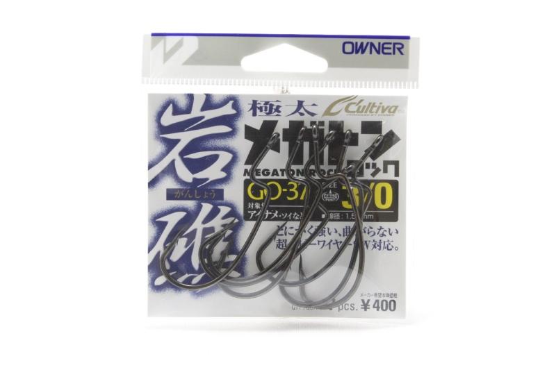 樂天商城 - OWNER(オーナー) シングルフック GO-37岩礁メガトンロックフック 3/0号 11671