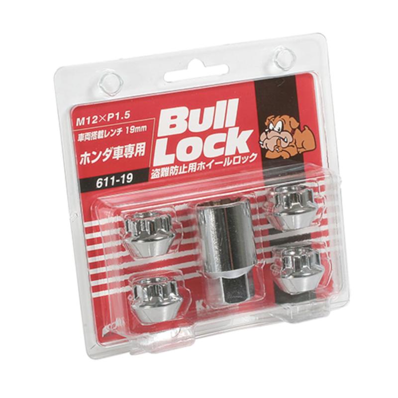 樂天商城 - KYO-EI (協永産業) ホイールロックナット Bull Lock [ 貫通タイプ 19HEX ] M12 x P1.5 [ 個数:4P ] [ 品番 ] 611-19