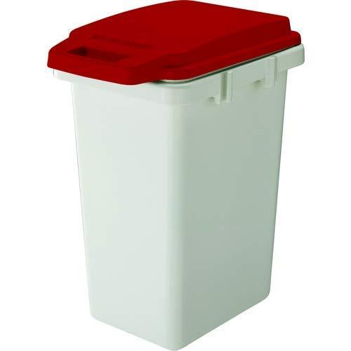 Rakuten - TRUSCO(トラスコ) 連結ワンハンドパッキンペール レッド 70L ゴミ箱 ダストボックス TRHPP-70-R