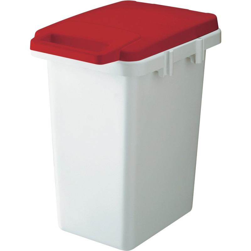 Rakuten - TRUSCO(トラスコ) 連結ワンハンドペール レッド 33L ゴミ箱 ダストボックス TRHP-33-R