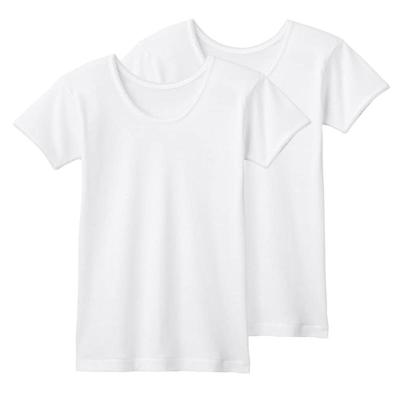 [グンゼ] 半袖シャツ 女の子 半袖 シ