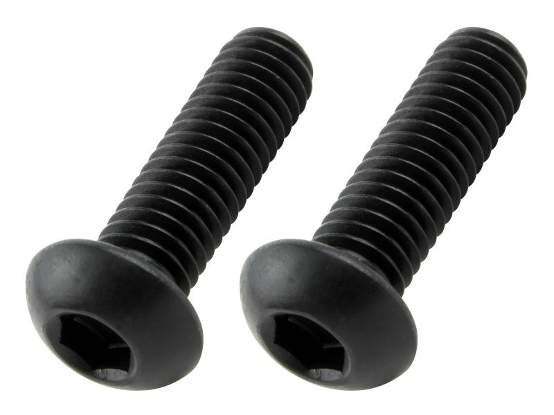 ポッシュフェイス(POSH FAITH) バイク用品 ボタンキャップボルト ステンレス ブラック 2個入 M6X20 900620-B9