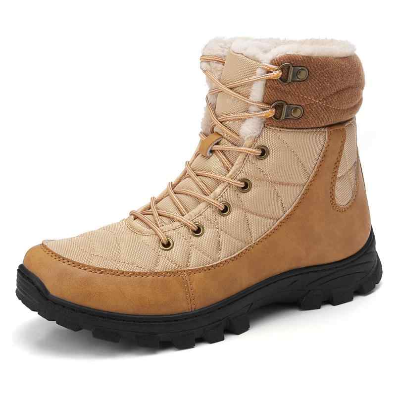 [gitzing] スノーブーツ レディース 防寒ブーツメンズ 裏起毛 綿靴 冬用 防滑 防寒靴 スノーシューズ 冬靴 雪靴 Snow Boots ハイカット アウトドア 登山靴 アンクルブーツ 通勤 通学