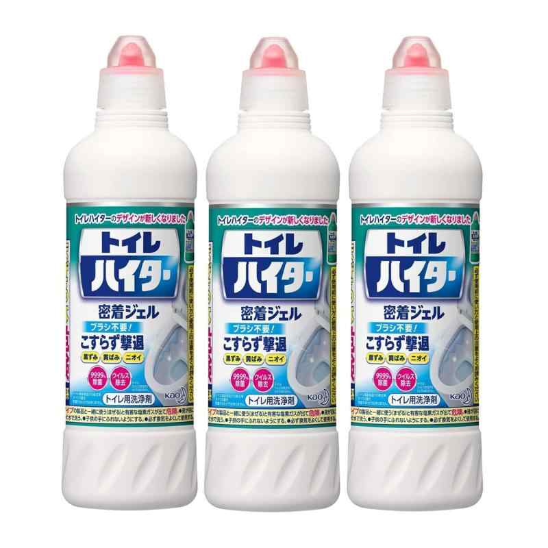 【3本セット】花王 KAO 除菌洗浄 トイレハイター 500ml 3