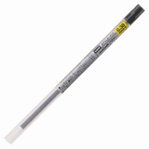 Rakuten - 三菱鉛筆 スタイルフィット ゲルインク ボールペン 替え芯 ユニボール シグノ 0.38mm ブラック 5個セット