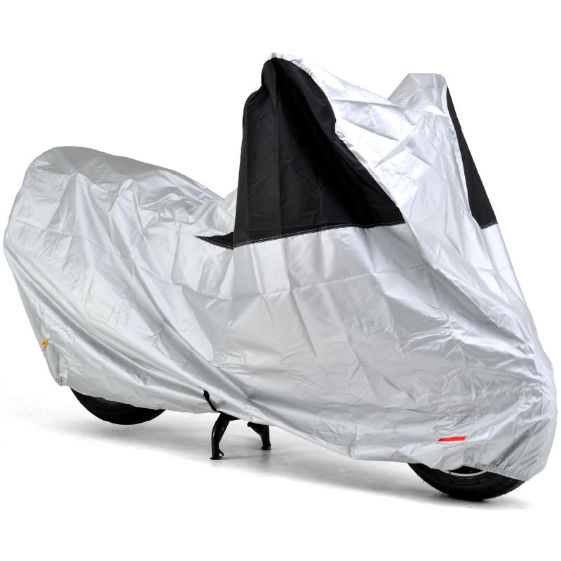 Rakuten - デイトナ(Daytona) バイクカバー 大型 250cc 400cc 撥水加工 前後が分かる配色 シルバー LLサイズ 97973