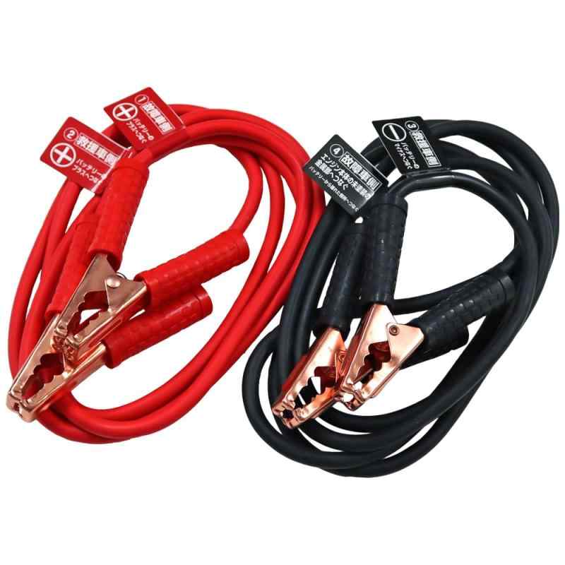 樂天商城 - メルテック(meltec) ブースターケーブル 軽自動車~2tトラック用 DC12V/24V・100A 3m BT-22 レッド/ブラック