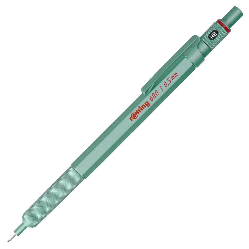 自动铅笔 - rOtring ロットリング シャープペンシル 600 ミント 0.5mm 化粧箱入り 2159704