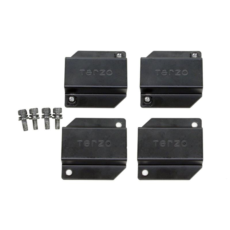 Terzo テルッツォ (by PIAA) ベースキャリア用 【クロスホルダー】 2個入（1セット分） ［スクエアバー..