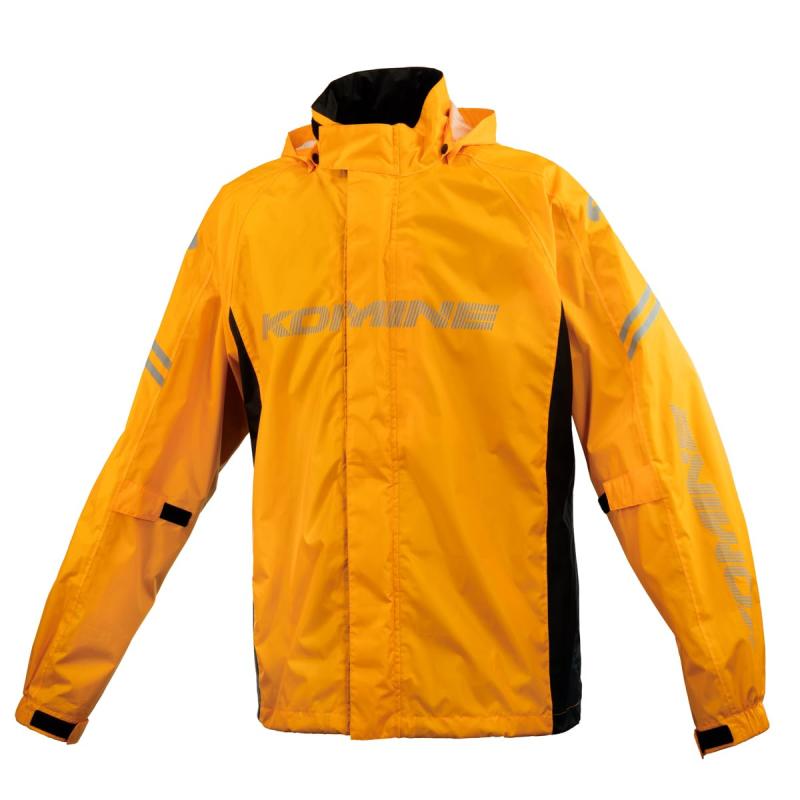 [KOMINE] RK-5393 ブレスターレインウェア フィアート バイク用 上下セット 雨具 かっぱ 梅雨 03-5393 メンズ KOMINE Yellow L