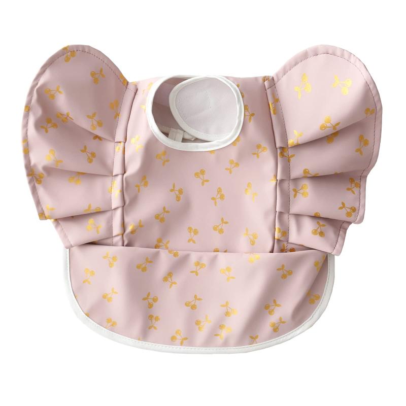 [kalavika] お食事スタイ 防水エプロン 柔らかい 離乳食 ベビー 北欧 赤ちゃん 女の子 男の子 ベビービブ ポケット付き 幼児 保育園 入園準備 出産祝い