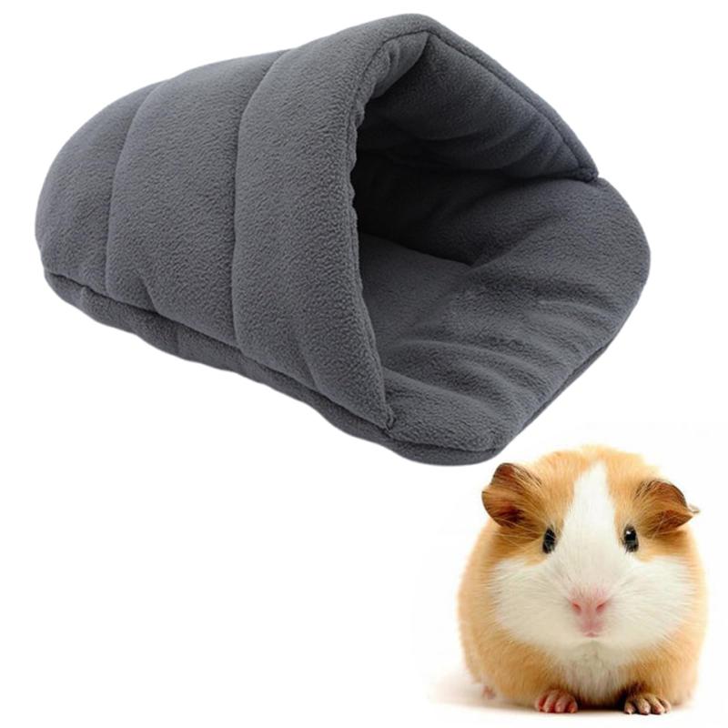 ハムスター ハウス 小動物用ハウス 防寒 保温 可愛い小屋 寝袋 寝床 家 冬 ハリネズミ モルモット寒さ..