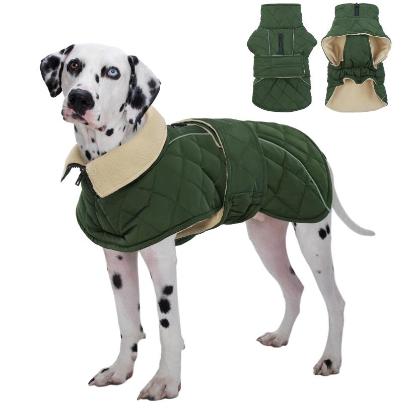 樂天商城 - Kuoser犬服 犬用コート 秋冬服 防寒ジャケット 暖かい服 防風服 犬用アウトウエア