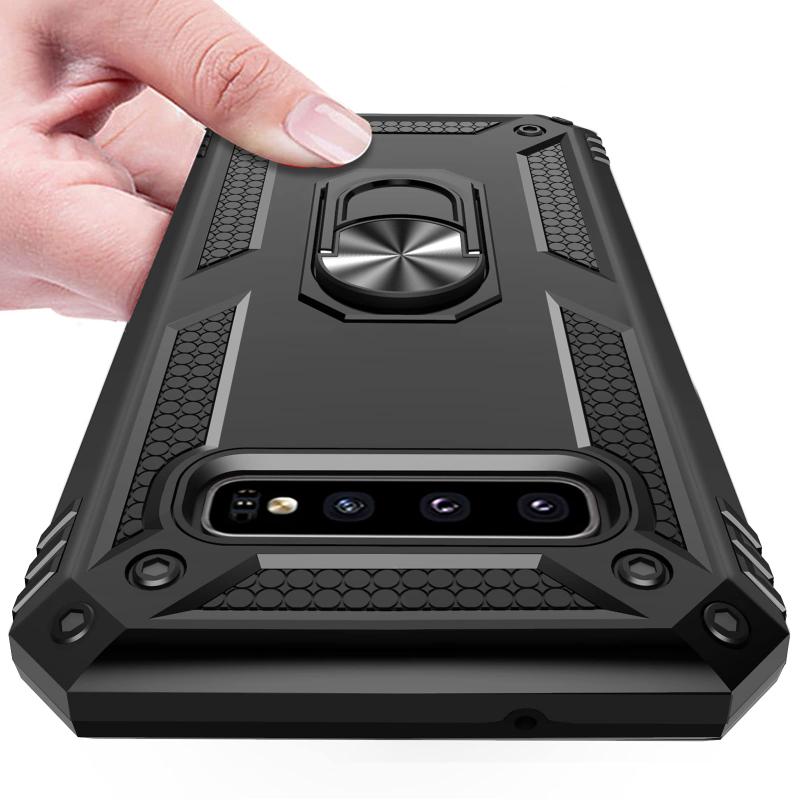 YULNCUZ Samsung Galaxy S10 Plus ������ ����դ� �Ѿ׷� �����ݸ���� �ֺܥۥ�����б� 360������ �׷��ɻ� ���ޥۥ���...