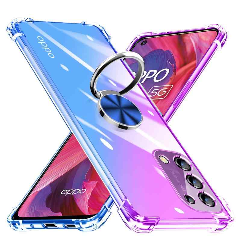 樂天商城 - OPPO A54 5G 用 ケース リング付き クリア 耐衝撃 TPU 車載ホルダー対応 6.44インチ 透明 全面保護 オッポ a54 5g 用 カバー レンズ保護 軽量 薄型 衝撃防止 カーマウントホルダー 黄変防止 スクラッ