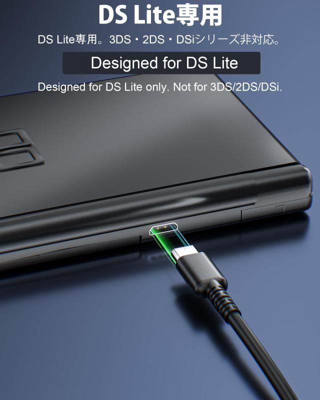 DS Lite 専用 USB Type-C 充電変換ケーブル 3