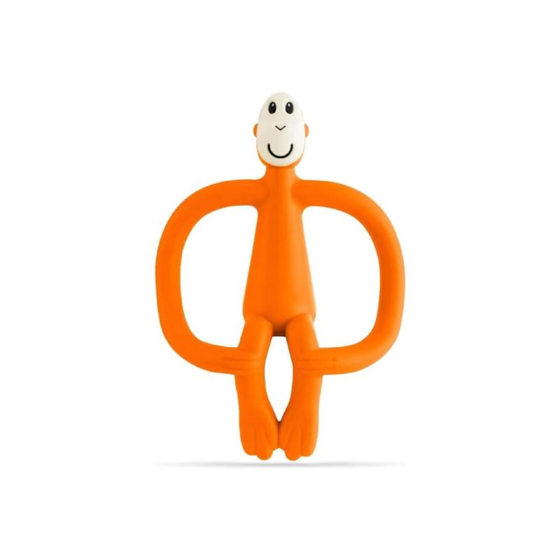 Matchstick Monkey マッチスティックモンキー モンキーバイツ オレンジ OCMATMMT005はじめてのマイブーム イギリス生まれのユニークフェイスなシリコーン歯がため。ムズムズ歯茎の赤ちゃんに心強いお友だちを