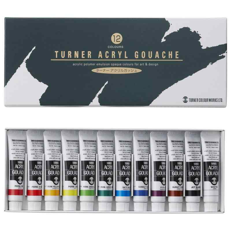 ターナー色彩(Turner Color) アクリルガッシュ 12色スクールセット 11ml AG12C対象性別 :男女共用色: マルチ仕上げタイプ: マットパッケージ重量: 0.27 kg