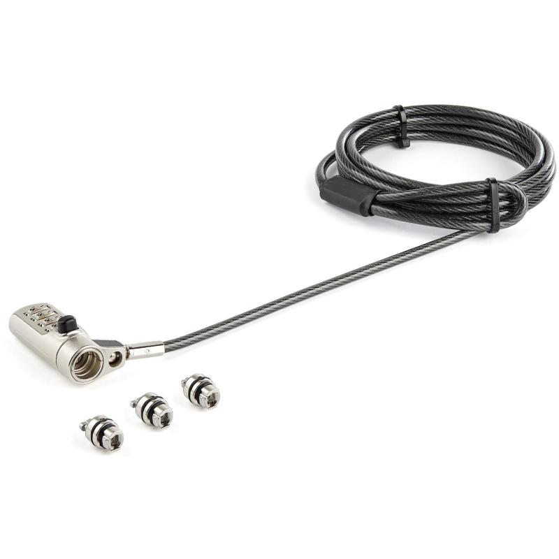 StarTech.com 4����������������ƥ��磻�䡼 2m ɸ�ॹ���å�/Noble Wedge�����å�/Nano Saver�����å��б� LTULOC...