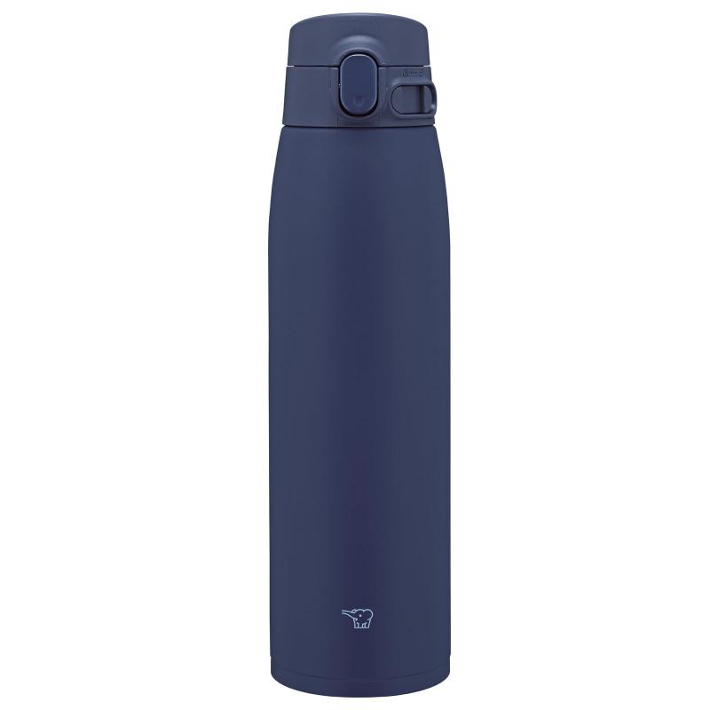 Rakuten - 象印 水筒 大容量 950ml 【選べるサイズ】 洗いやすい シームレスせん 洗う点数3点 スポーツドリンクOK 保温・保冷 ワンタッチ マリンブルー SM-VB95-AM